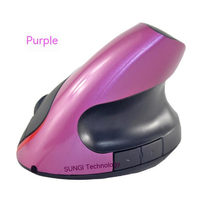 Mouse Vertical Inalámbrico Recargable con Diseño Ergonómico de Agarre