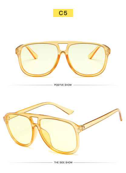 Nuevas gafas de sol de doble haz para hombres