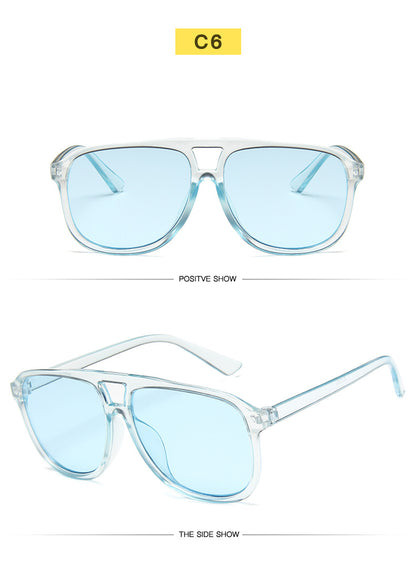 Nuevas gafas de sol de doble haz para hombres