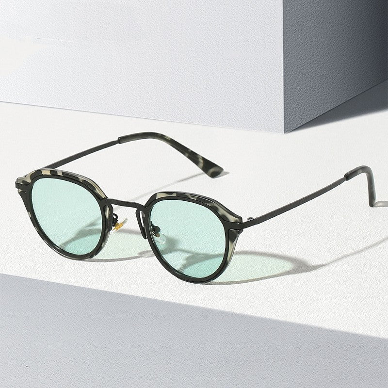 Nueva moda Sunshade Metal Frame Personalizado Gafas de sol