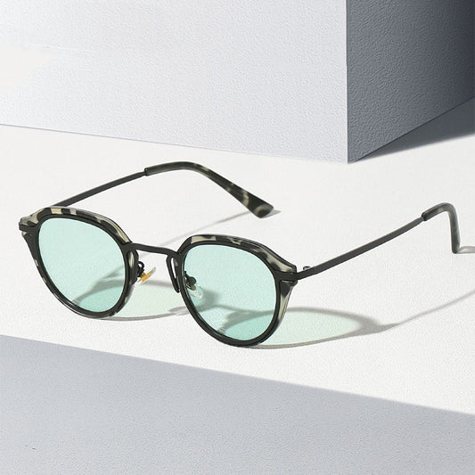 Nueva moda Sunshade Metal Frame Personalizado Gafas de sol