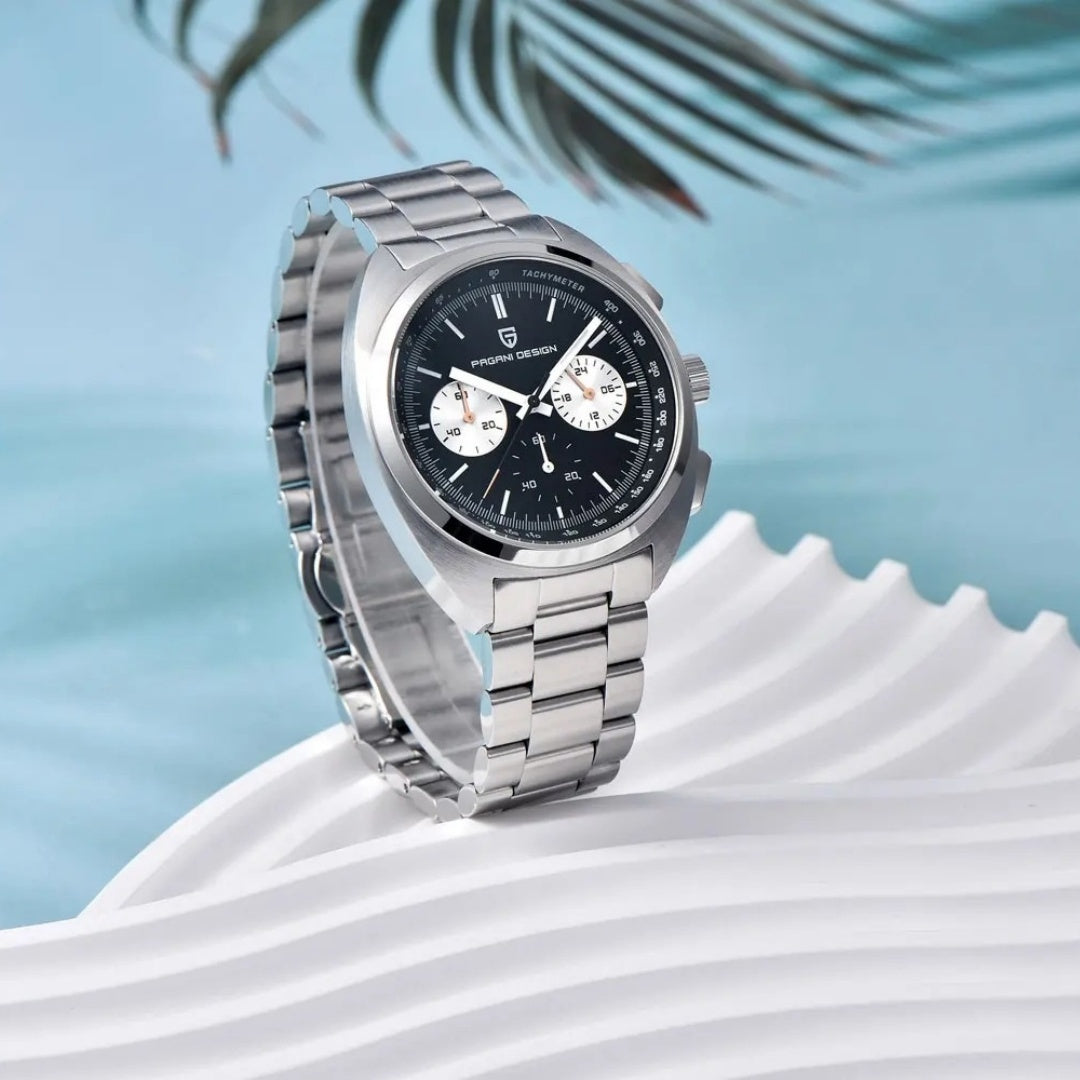 Reloj de cuarzo luminoso multifuncional para hombres