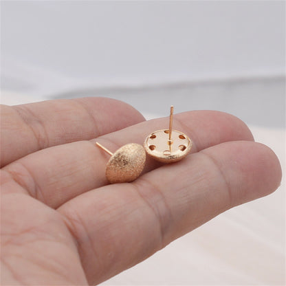 Hemisphere Niche Small Ear Studs Elegant And High-grade All-matching
