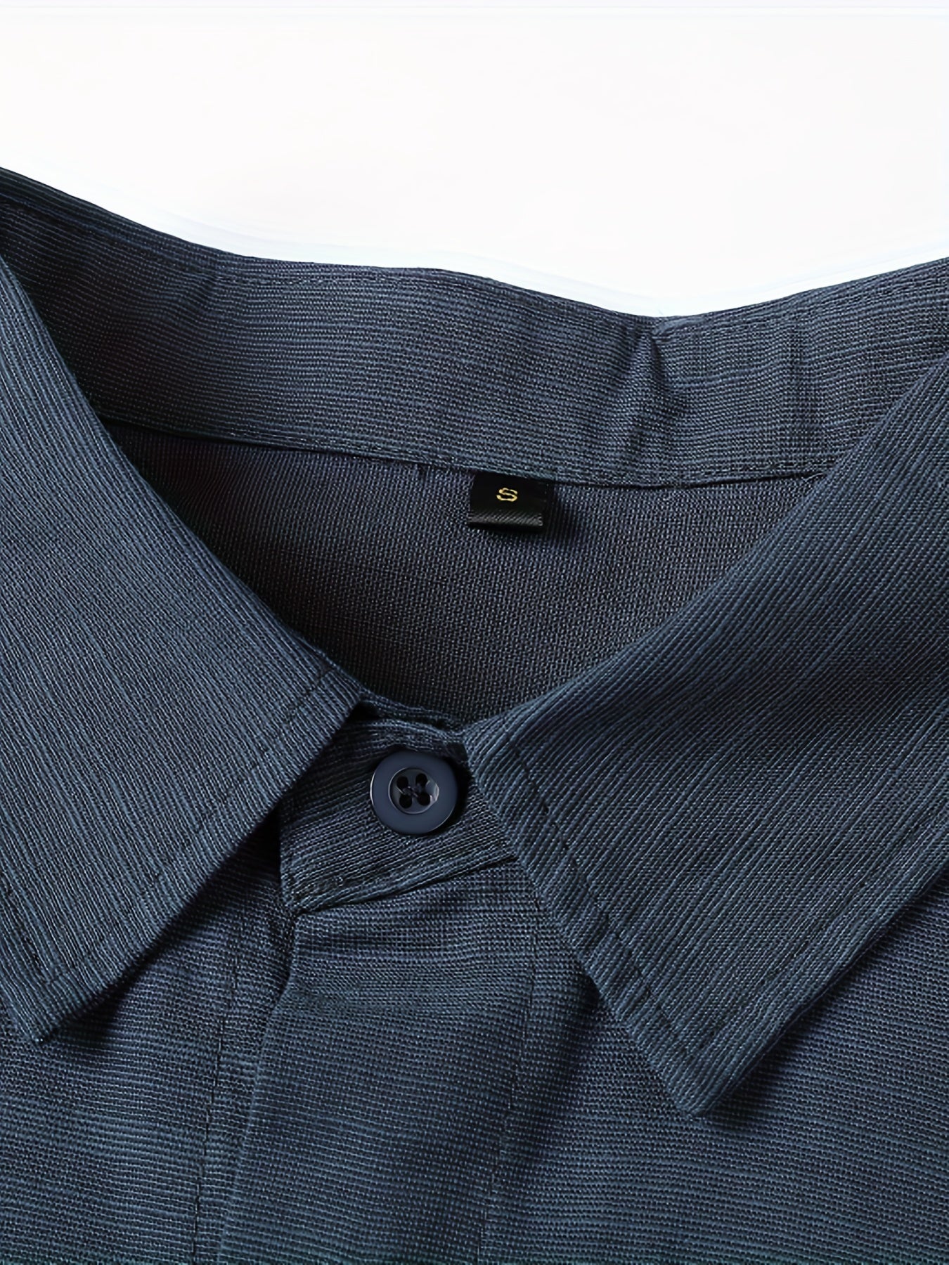 Camisa casual de manga larga de solapa suelta para adolescentes