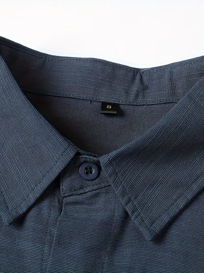 Camisa casual de manga larga de solapa suelta para adolescentes