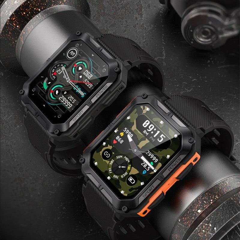 Smartwatch Deportivo Bluetooth con Llamadas y Podómetro Impermeable