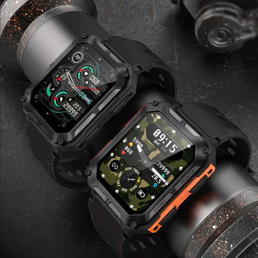 Smartwatch Deportivo Bluetooth con Llamadas y Podómetro Impermeable