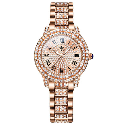 Reloj de mujer de moda de diamante