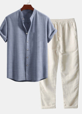 Camisa de moda para hombre traje ajustado delgado