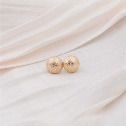 Hemisphere Niche Small Ear Studs Elegant And High-grade All-matching