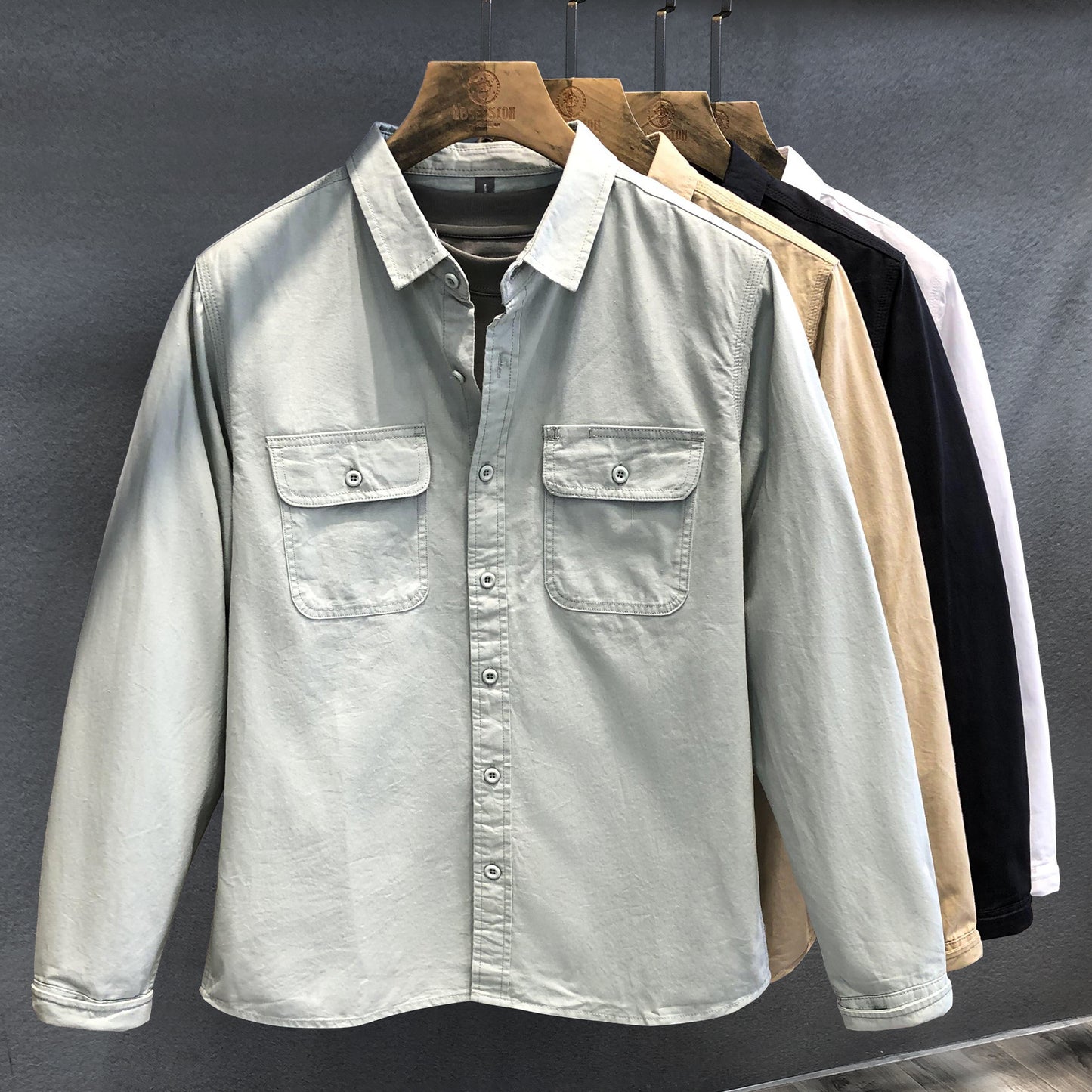 Camisa casual de marca de moda y atractiva