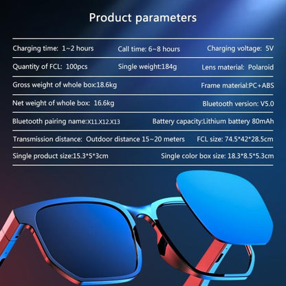 🕶️ Smart Bluetooth Sunglasses – Deportivas, Impermeables y Compatibles con Apple