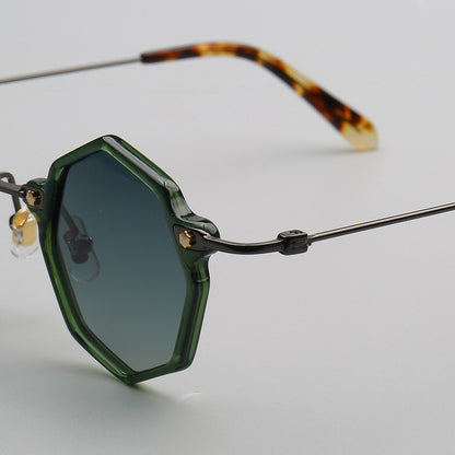 Gafas  retro, encuadre poligonales