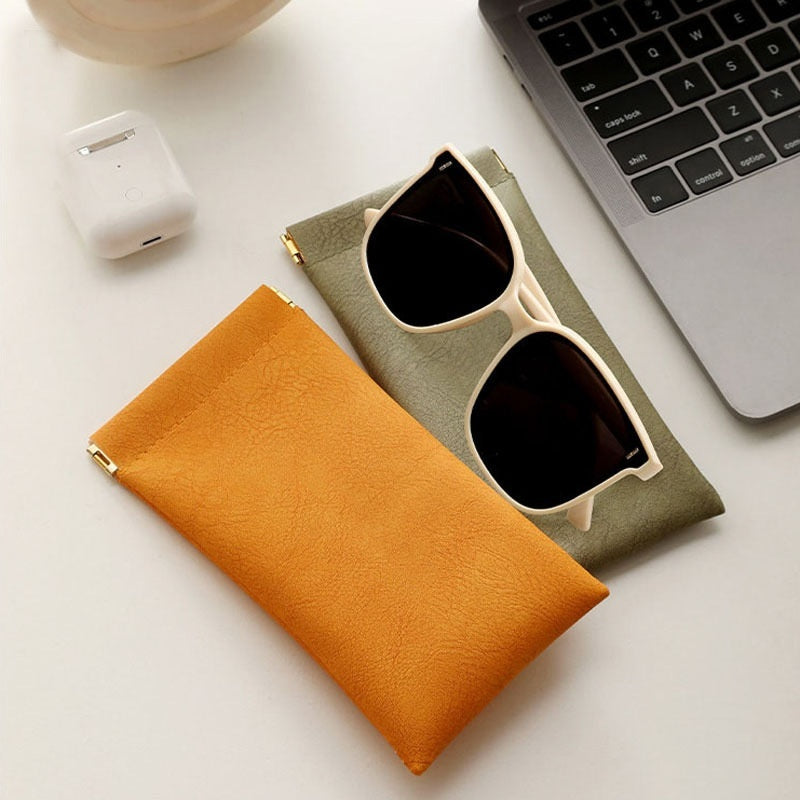 Estuche para gafas de sol portátiles simples, siempre cerradas