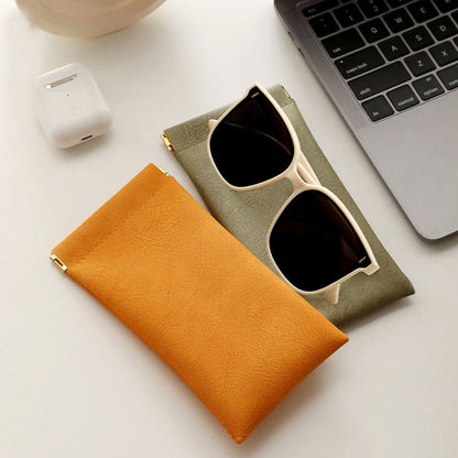 Estuche para gafas de sol portátiles simples, siempre cerradas