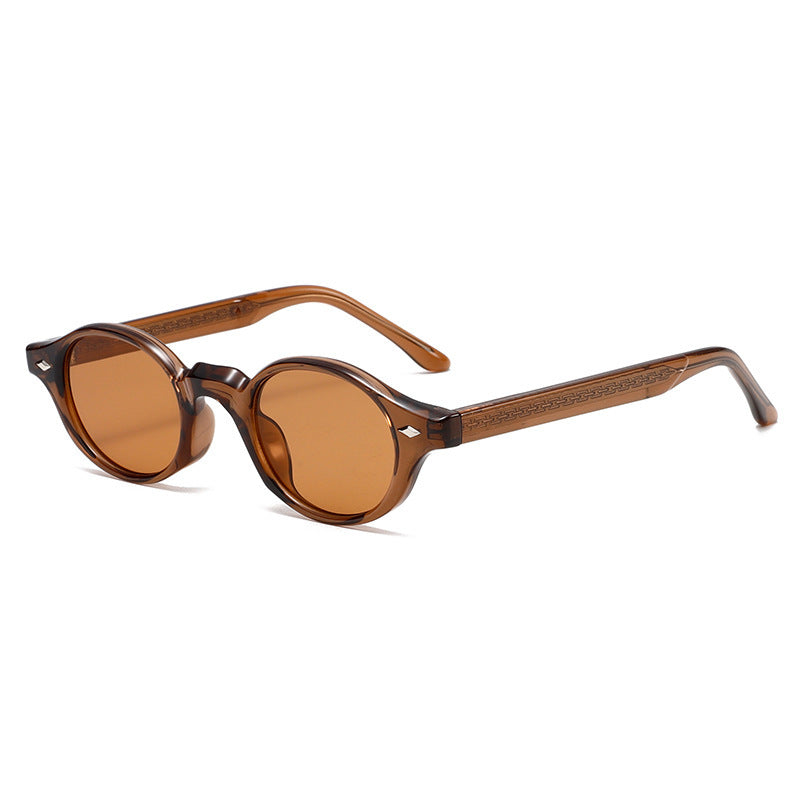Moda Avant-garde Pin Small Frame Sunglasses