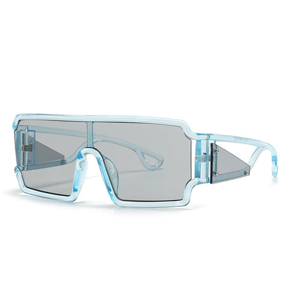 Moda cuadrada Gafas de sol vintage de borde grande