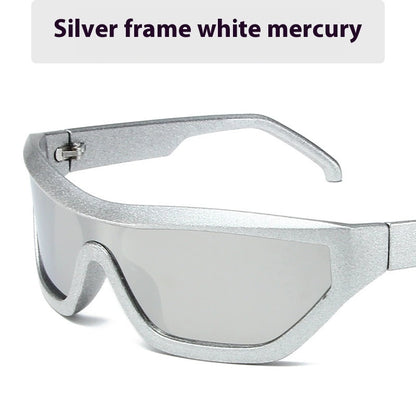 Gafas de sol de fotograma completo al aire libre Exportar futuras gafas de sol de moda