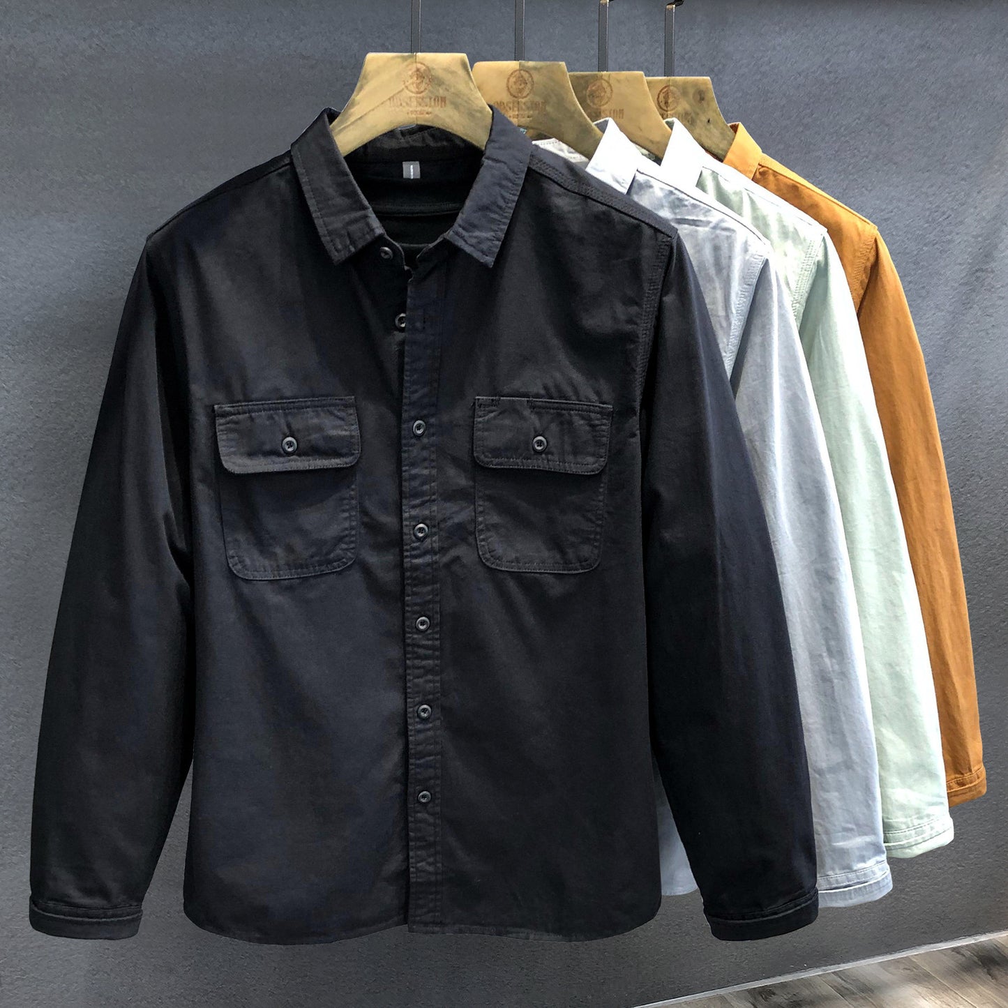 Camisa casual de marca de moda y atractiva